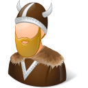 Historical Viking Male Icon