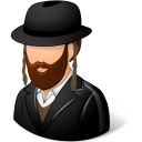 Religions Jew Male Icon 128x128 png