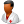 Medical Nurse Male Dark Icon 24x24 png