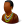 Nations African Male Icon 24x24 png