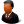 Office Customer Male Dark Icon 24x24 png