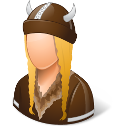Historical Viking Female Icon 256x256 png