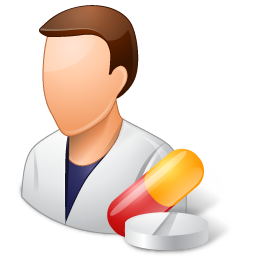 Medical Pharmacist Male Light Icon 256x256 png