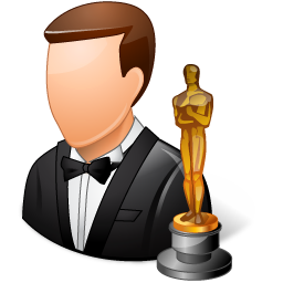 Occupations Actor Male Light Icon 256x256 png