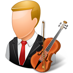 Occupations Musician Male Light Icon 256x256 png