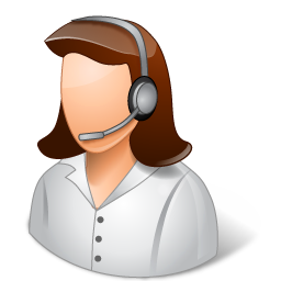 Occupations Technical Support Female Light Icon 256x256 png