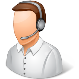 Occupations Technical Support Male Light Icon 256x256 png