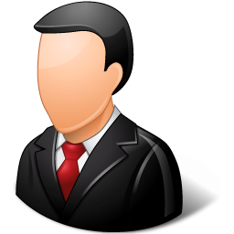Office Customer Male Light Icon 256x256 png