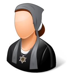 Religions Jew Female Icon 256x256 png