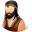 Historical Barbarian Male Icon 32x32 png