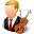 Occupations Musician Male Light Icon 32x32 png