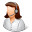 Occupations Technical Support Female Light Icon 32x32 png