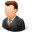 Office Client Male Light Icon 32x32 png