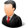 Office Customer Male Light Icon 32x32 png