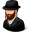 Religions Jew Male Icon 32x32 png