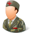 Medical Army Nurse Male Light Icon 48x48 png