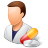 Medical Pharmacist Male Light Icon 48x48 png