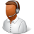 Occupations Technical Support Male Dark Icon 48x48 png