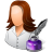 Occupations Writer Female Light Icon 48x48 png