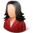 Office Customer Female Light Icon 48x48 png