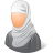 Religions Muslim Female Icon