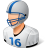 Sport Football Player Male Light Icon 48x48 png
