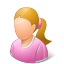 Child Female Light Icon 64x64 png