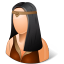 Historical Barbarian Female Icon 64x64 png