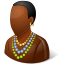 Nations African Male Icon 64x64 png