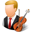 Occupations Musician Male Light Icon 64x64 png