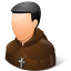 Religions Catholic Monk Icon 64x64 png