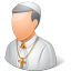 Religions Pope Icon 64x64 png