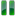 Plain Green Pause Normal Icon 16x16 png