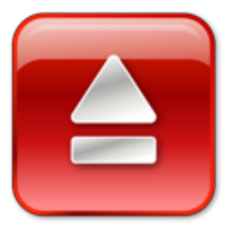 Box Eject Normal Red Icon 256x256 png