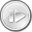 Circle Bordered Step Forward Disabled Icon 32x32 png