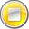 Circle Bordered Stop 1 Normal Yellow Icon 32x32 png