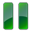 Plain Green Pause Normal Icon 32x32 png