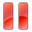 Plain Green Pause Normal Red Icon 32x32 png