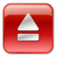Box Eject Normal Red Icon 64x64 png