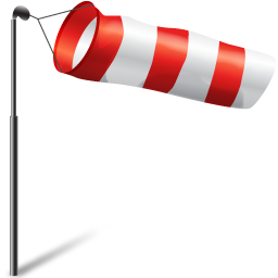 Wind Flag Storm Icon 256x256 png