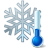 Thermometer Snowflake Icon