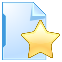 Document Star Icon 256x256 png