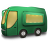 Green Bus Icon
