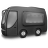 Grey Bus Icon
