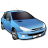 Peugeot 206 Blue Icon