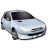 Peugeot 206 Grey Icon