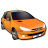 Peugeot 206 Orange Icon
