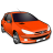 Peugeot 206 Red Icon