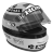 Grey Senna Helmet Icon