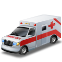 Ambulance Red Icon